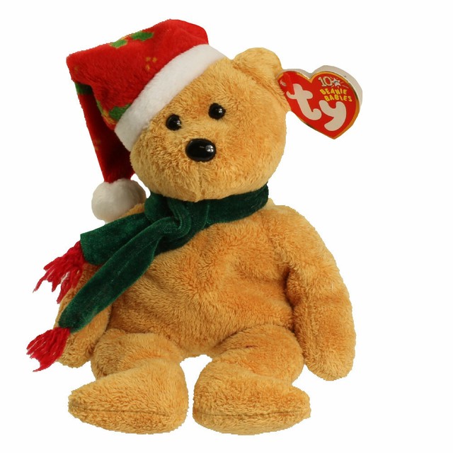 2003 holiday teddy beanie baby value
