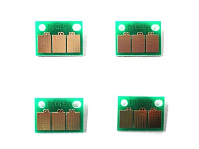 4 x Toner Chip for Konica Minolta Bizhub 454e, 554e (TN513, TN-513) Refill