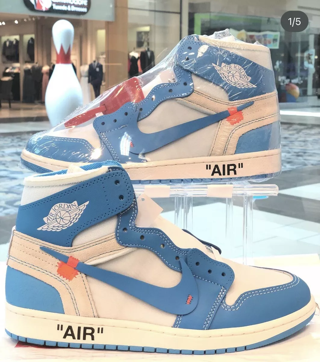 Authentic LV X Jordan 1 X OFF WHITE