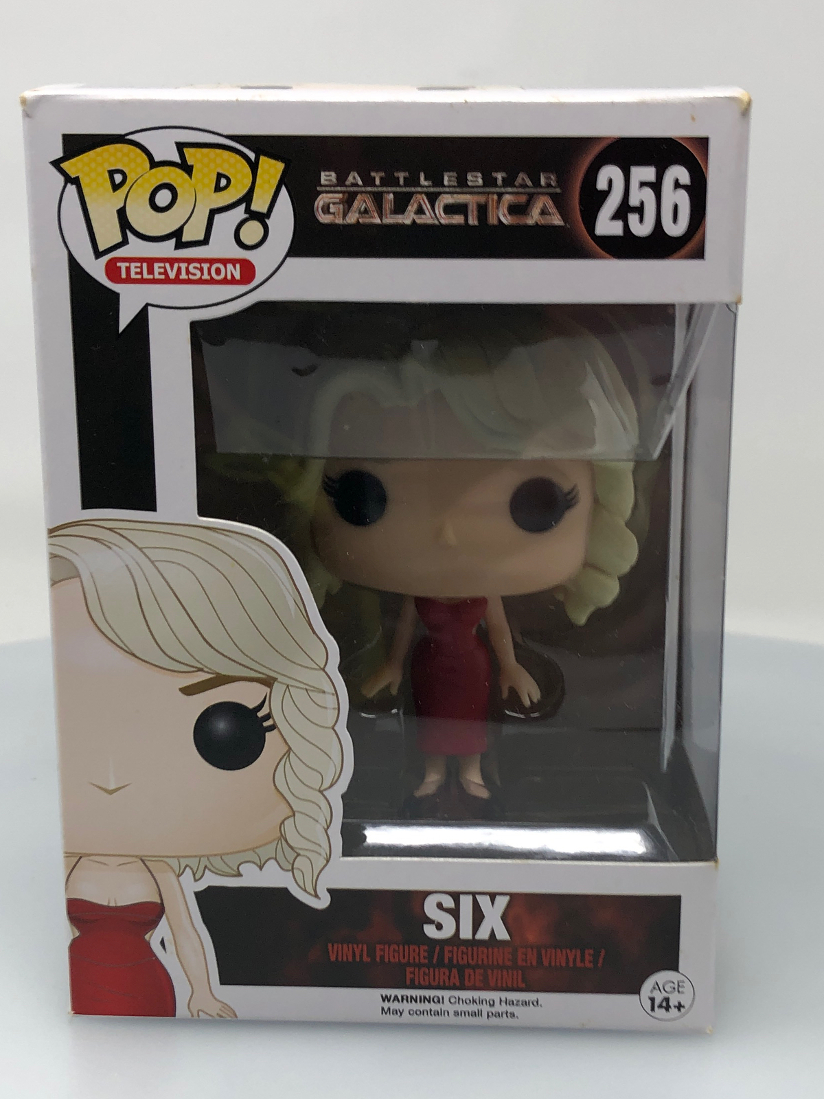 Sale Funko Pop! Television Battlestar Galactica Six #256 Vinyl Figure Damaged Box