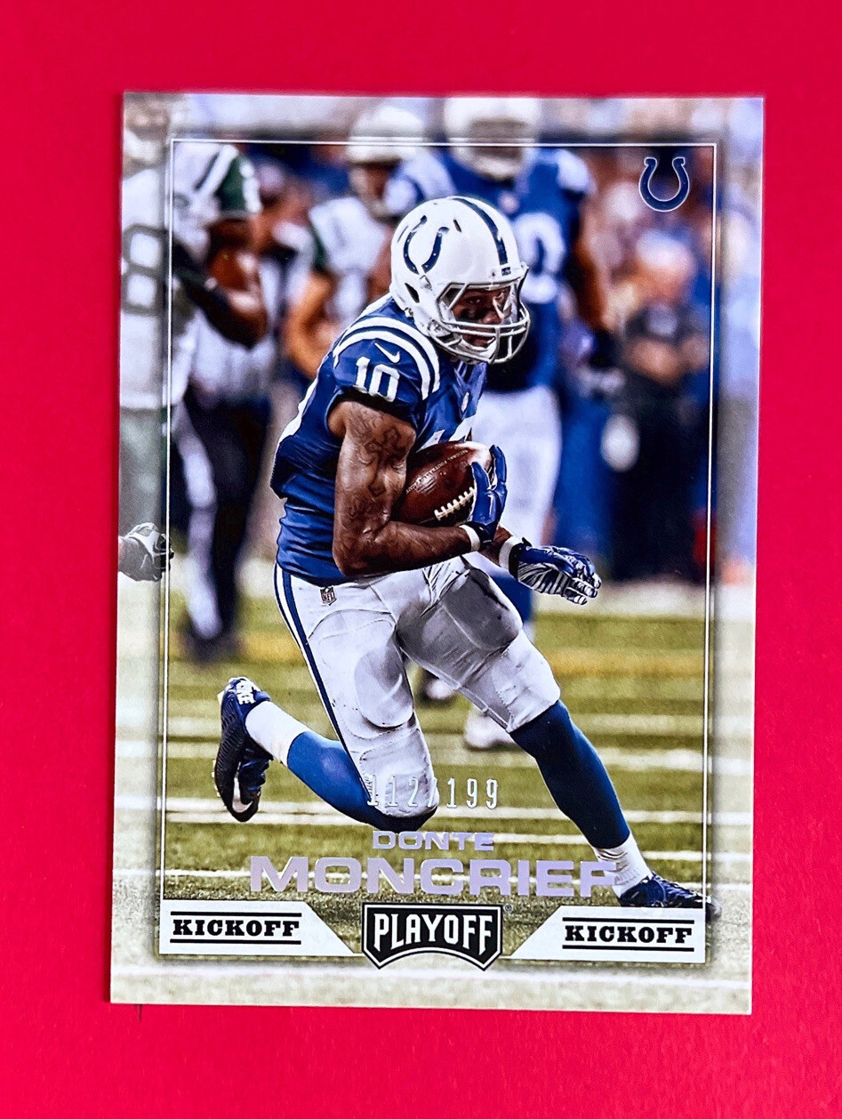 Donte Moncrief ~ 2016 Panini Playoff ~ Kickoff /199