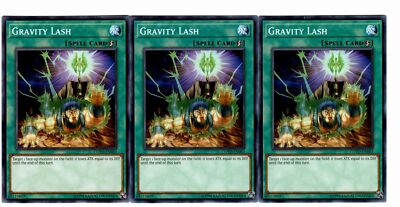 Yugioh- 3X Gravity Lash - Common - Unlimited - COTD-EN063 - Near Mint