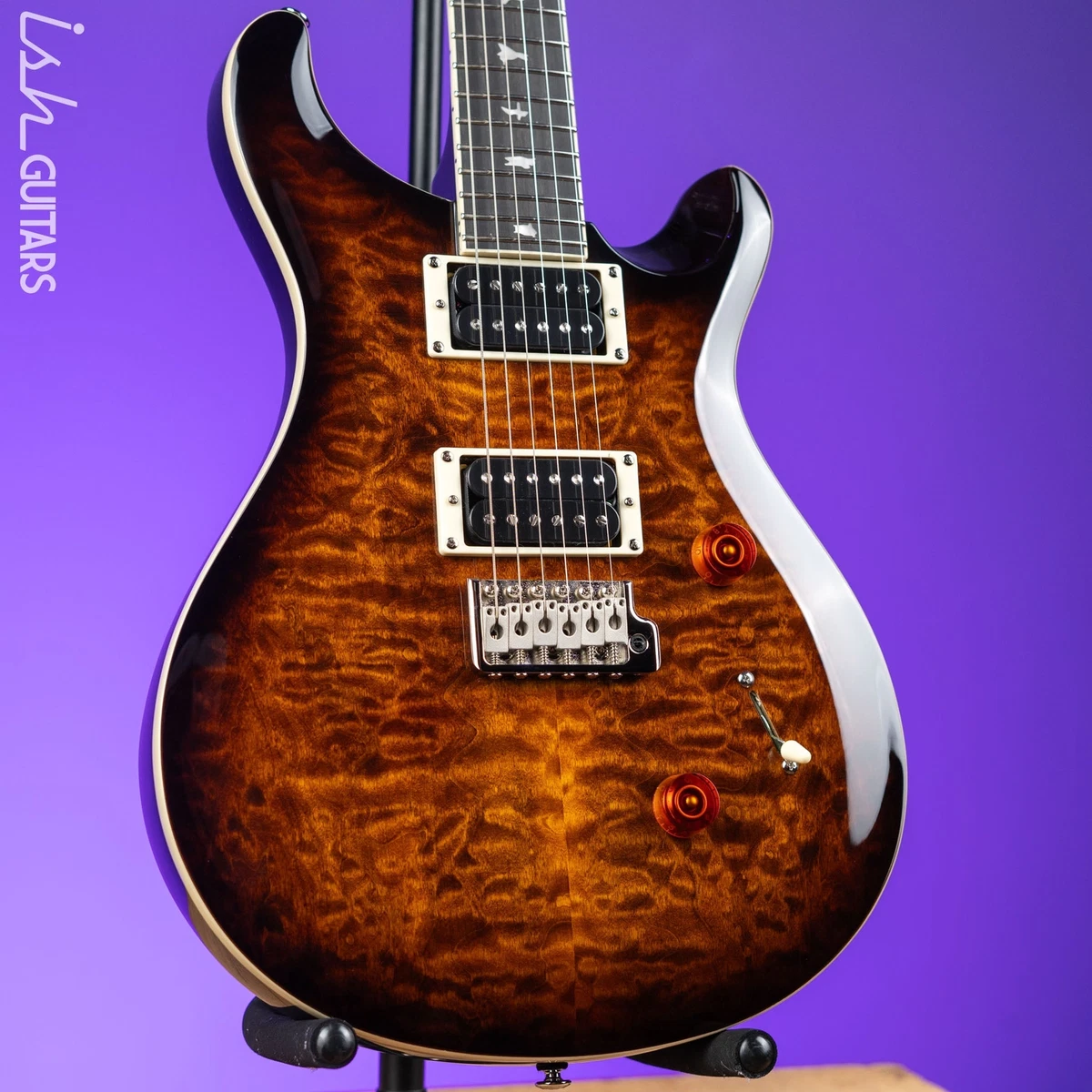 Prs se custom online 24 black gold