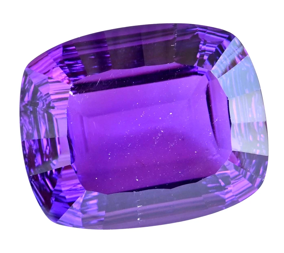 Stunning 45.50 Ct Natural Purple African Amethyst Untreated Certified Gemstone - Image 4 of 4
