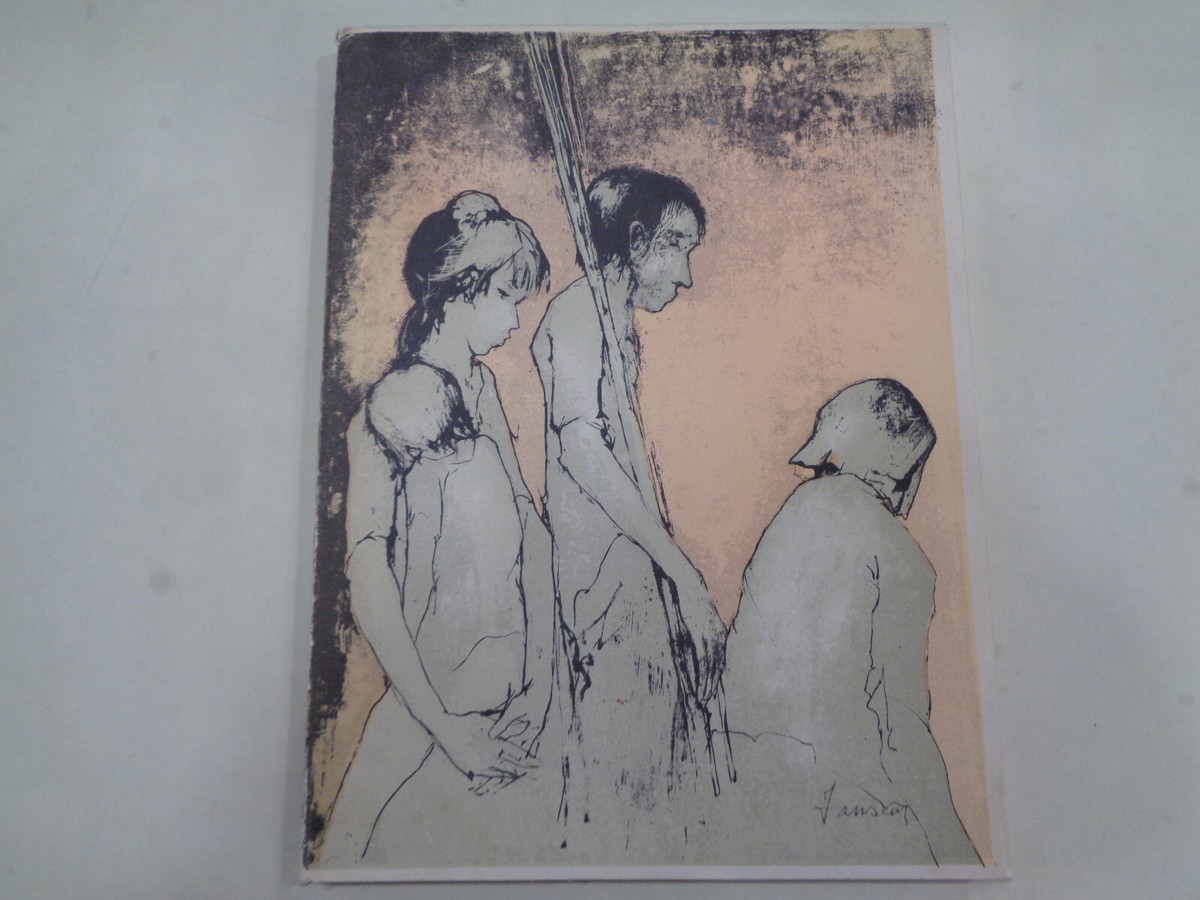 Jean Jansem - Oeuvres Graphiques Lithographs Vintage Art Book