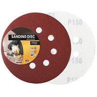 Schleifpapier 125Mm Klett P150 Schleifscheibe SchleifbläTter Schmirgelpapier