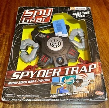 Spyder Trap Spy Gear Wild Planet Kids Motion Alarm With 4 Trip Lines Wear On Box
