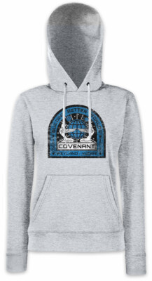 USCSS COVENANT PATCH Damen Hoodie Kapuzenpullover Ripley Prometheus Alien Ship