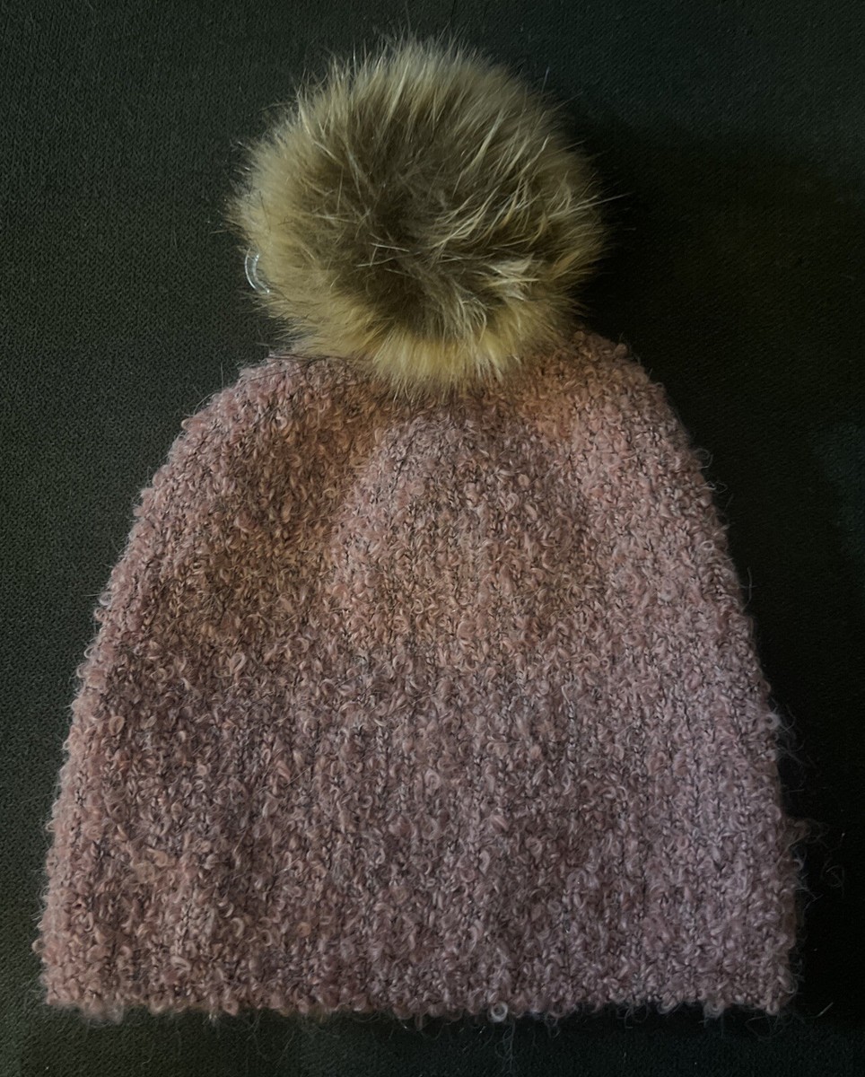 ‼️RARE‼️?Universal Thread??NWT?Textured Heathered Fleece Lined Pom Beanie RARE‼️?Universal Thread??NWT?Textured Heathered Fleece  main image 2