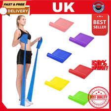 Physio Resistance Band Exercise Pilates Yoga Recovery Latex Strength Therapyband