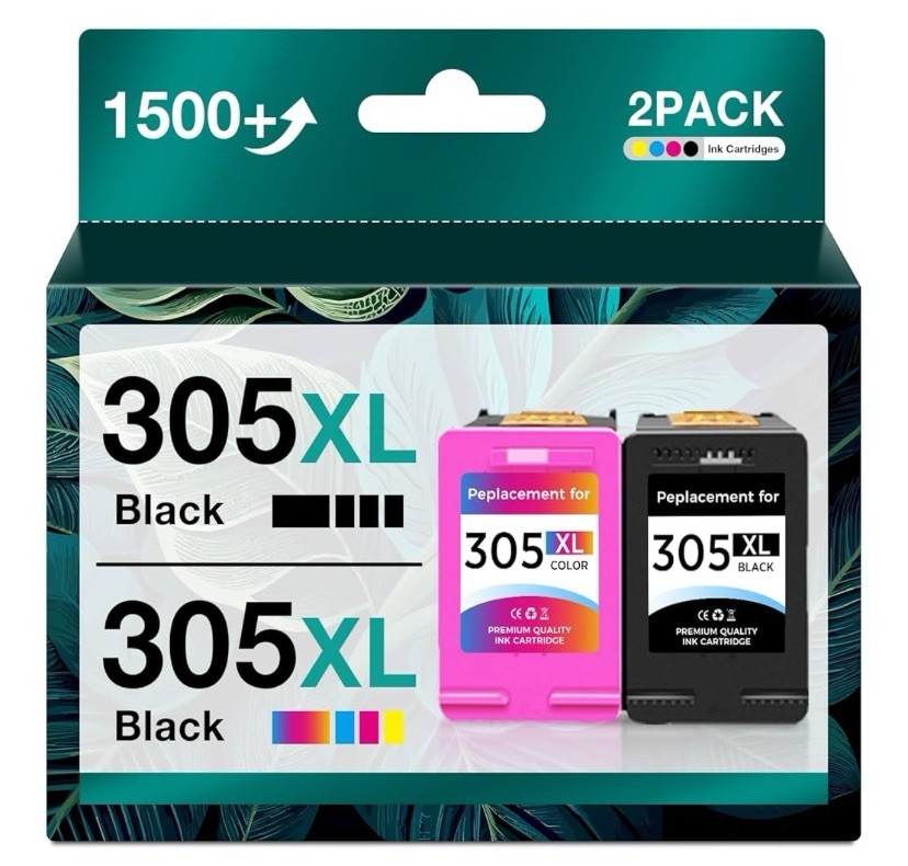 305xl 305 305 xl Nero e Colore per Cartucce HP 305 Nero e Colore HP 305 xl inchi