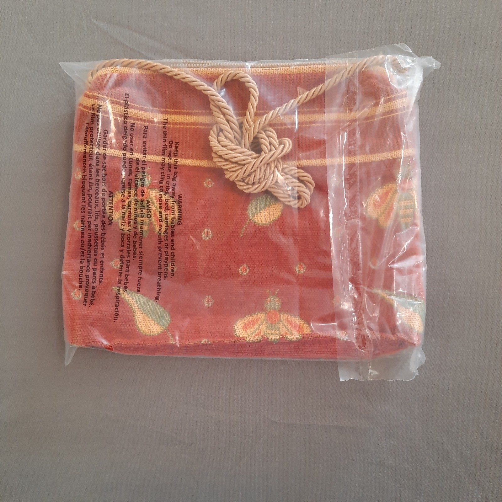 Tapestry Rectangular Terracotta-Colored Small Sho… - image 13