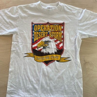 Vintage Single Stitch Desert Storm Tee size Large (AI)