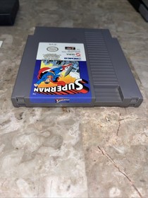 Superman NES Game (Nintendo Entertainment System) NES Cartridge & Manual