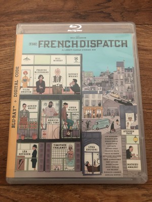 The French Dispatch (Blu-ray, 2021) in a Clear Viva Elite Case