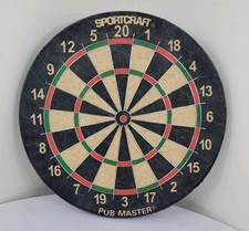 Sportcraft Pub Master Dart Board Heavy Duty Commercial Grade 18" Round