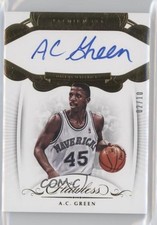 2017-18 Panini Flawless Premium Ink Gold 2/10 AC Green #PI-ACG Auto 3d3