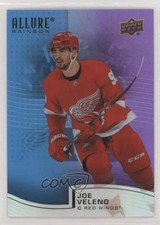 2021-22 Upper Deck Allure Rainbow Blue Purple 24/199 Joe Veleno #R-19 0wp5