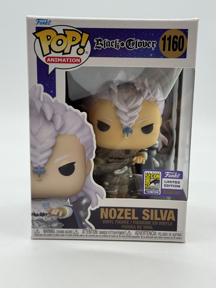 NEW Funko Pop!: Black Clover Nozel Silva #1160 San Diego Comic Con