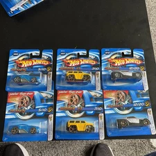 Hot Wheels 2005 First Edition FTE Long And Short Card Variations 