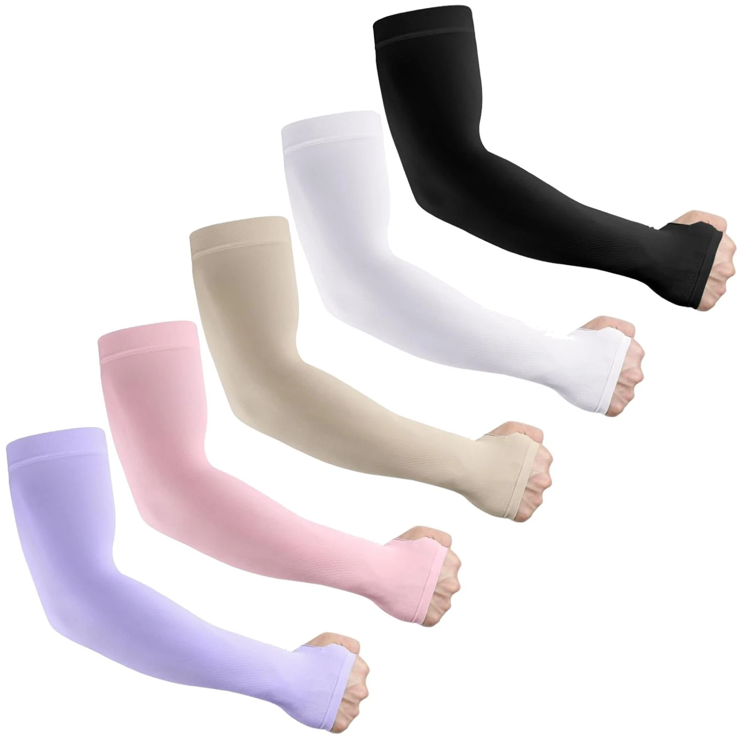 Cooling Sun Sleeves for Golf & Volleyball Players