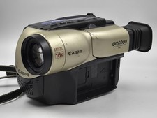 Canon UC6000 E 16x Zoom Video Camera Not Tested