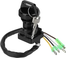 M MATI Ignition Key Switch for Kawasaki Bayou 220 KLF220 1988-1995 27005-1131 