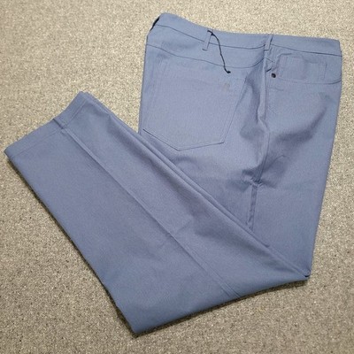 Public Rec Pants Men 42x32 Blue Dealmaker 5 Pocket Golf Performance Travel 