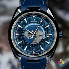 2022 Omega Seamaster Aqua Terra 150m GMT Worldtimer 43mm 220.12.43.22.03.001