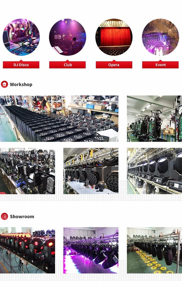 2pcs 10W Laser 30kpps RGB Full Color Animation Laser Beam Stage Light wedding - Image 4 of 4