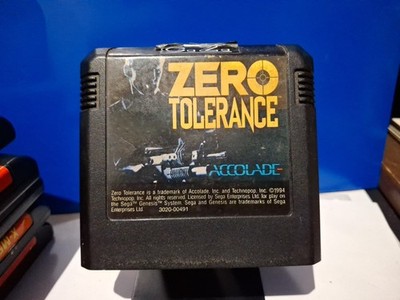 Zero Tolerance (Sega Genesis, 1994)