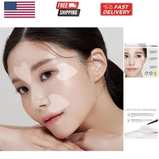 Anti-Wrinkle Patches Face Lifting with Hydrolyzed Collagen–Invisible Forehead...