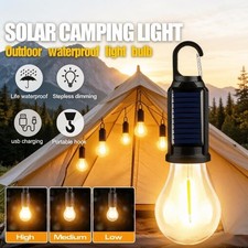 12 Pack Solar Tent Lantern Rechargeable Collapsible Waterproof Camping
