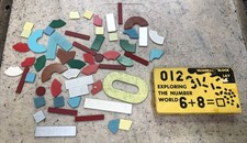 Vintage KenSon Numerical Block Lay - Building Numbers Kit - USA Made - Learning
