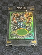 2025 Immortal Relics Brandon Graham Super Bowl Game Used Cleat Patch /125