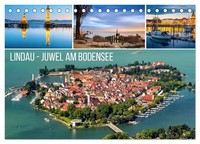 Lindau - Juwel Am Bodensee (Tischkalender 2027 DIN A5 Quer), Calvendo Monatskale