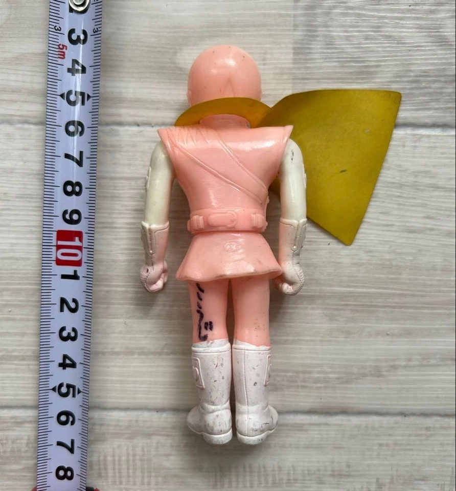 Super Sentai Dengekitai JAKQ Robo Corazón Reina Mini Vinilo Suave Retro Figura Amapola Foto 3 de 4