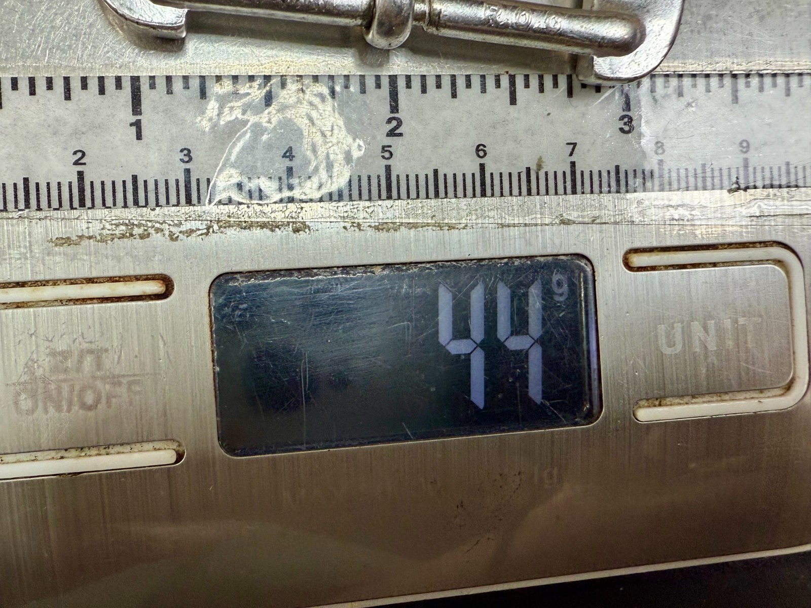 Ranger Style Vintage 1995 NOS Diamond Pattern Replacement B.A.S. Belt Buckle