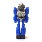 Vintage Diaclone Diakron Blue Plastic Chrome Metal Pilot Driver Takara Microman