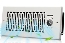 MOTCTQVD 4"x10" Register Booster Fan w/ Remote, 10-Speed Smart - Missing remote