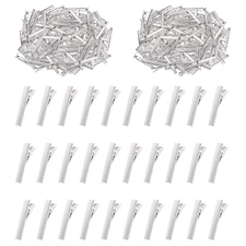 200Pcs 1.26Inch - 3.2Cm Alligator Hair Clips Kit, Perfect for Metal Duck Bill Ha
