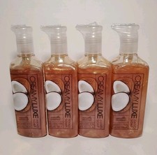 Pack of 4 Bath Body Works VANILLA COCONUT Creamy Luxe Hand Soap 8.0oz Bulk Lot