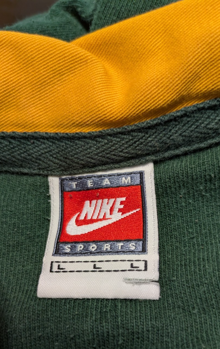VINTAGE 90s Nike Springboks SA Rugby Jersey Shirt L Green Gold 22