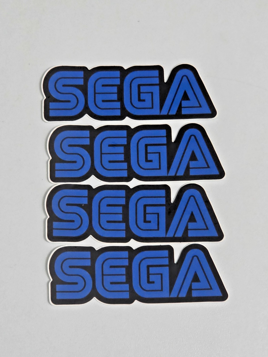 Classic Sega Logo Sticker 2.95