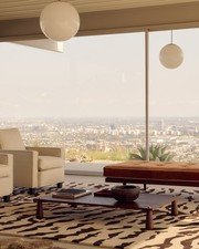 Nordic Knots Beige/Brown Rug - Hand Tufted Rug Wool area Rug any size available