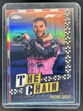 2025 Topps Chrome F1 Pierre Gasly The Chain #CH-8