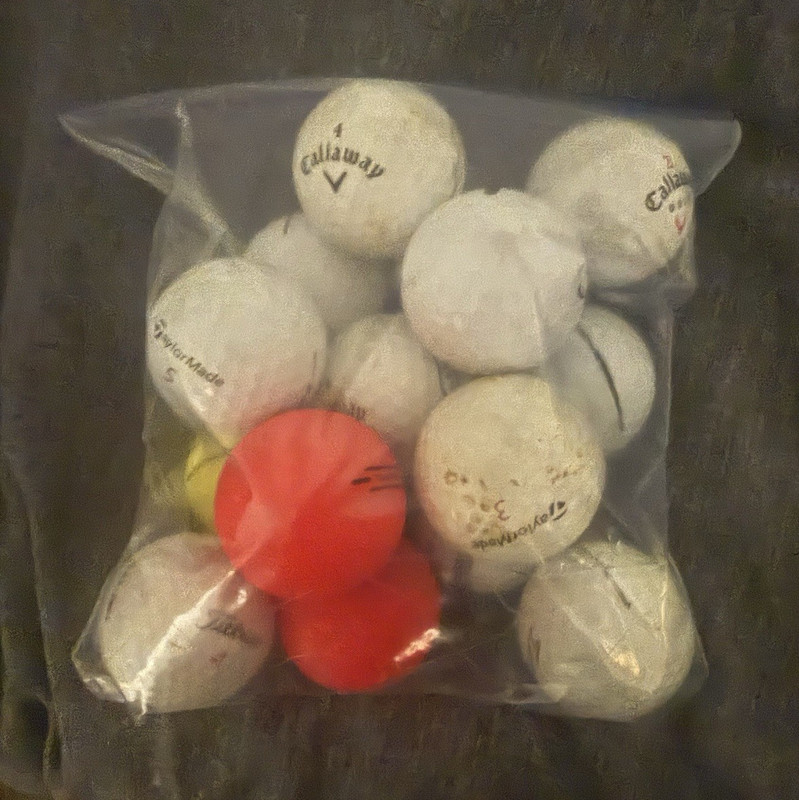 15 Recycled Golf Balls – Callaway, Titleist, TaylorMade & More – Mixed Colors