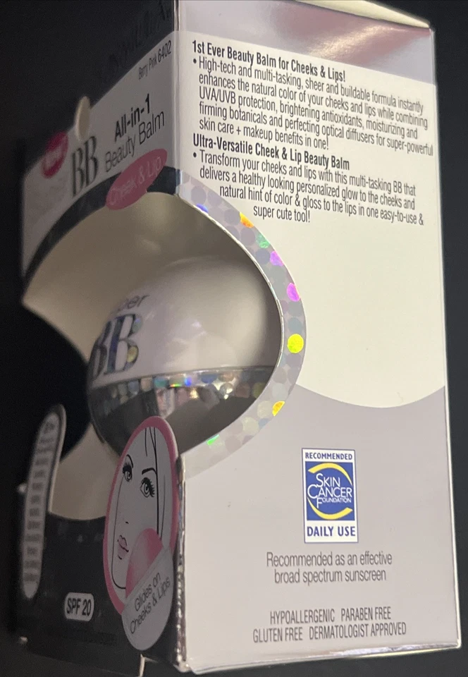 Physicians Formula Super BB All-in-1 Cheek & Lip Beauty Balm - Berry Pink # 6402 - Image 4 of 4