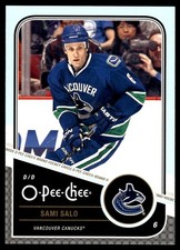 2011-12 O-Pee-Chee #187 Sami Salo Vancouver Canucks Hockey Card