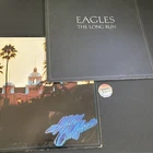 Eagles The Long Run 1979 Press LP Classic Rock W Hotel California 2 Lp LotPOSTER